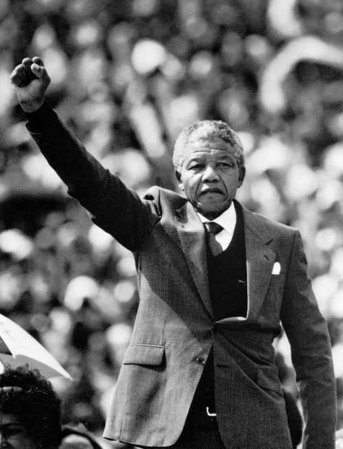 Nelson Mandela Photo Print - Item # VARCEL692438