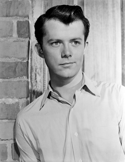 Lon McCallister in White Classic Portrait Photo Print - Item # VARCEL692443