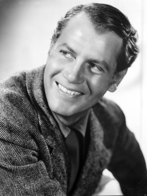 Joel McCrea in Sweater Classic Portrait Photo Print