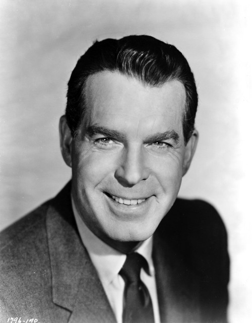 Fred MacMurray smiling in Black Classic Portrait Photo Print - Item # VARCEL692477