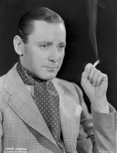 A Portrait Of Herbert Marshall Photo Print - Item # VARCEL692540
