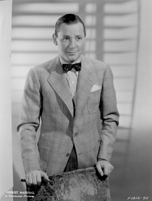 A Portrait Of Herbert Marshall Photo Print - Item # VARCEL692543