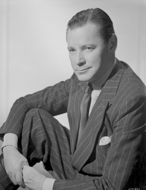 A Portrait Of Herbert Marshall Photo Print - Item # VARCEL692544