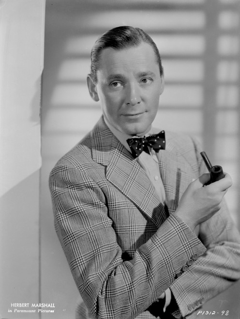A Portrait Of Herbert Marshall Photo Print - Item # VARCEL692541