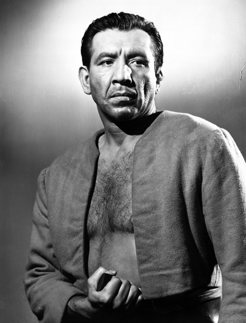 Mike Mazurki Portrait wearing Vest in Black and White Photo Print - Item # VARCEL692596