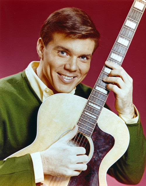 John Davidson with Guitar Close Up Portrait Photo Print - Item # VARCEL692758