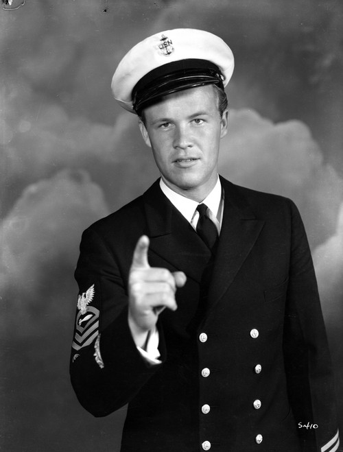 Wayne Morris as a sailor Photo Print - Item # VARCEL692804