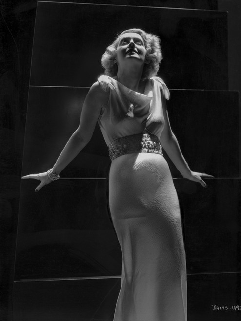 Bette Davis Posed in Black and White Photo Print - Item # VARCEL692817