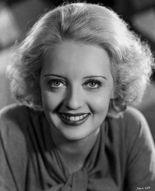Bette Davis Portrait smiling in Long Sleeve Shirt Photo Print - Item # VARCEL692854