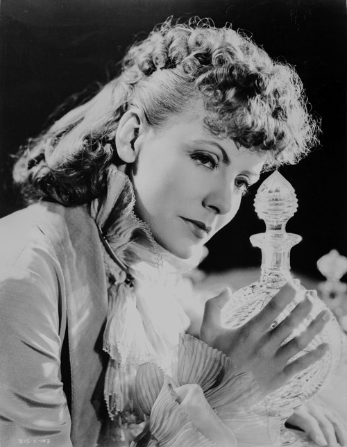 Greta Garbo Portrait Black Background Photo Print - Item # VARCEL692914