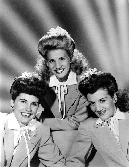 Andrew Sisters on Blazers sitting Portrait Photo Print - Item # VARCEL692938