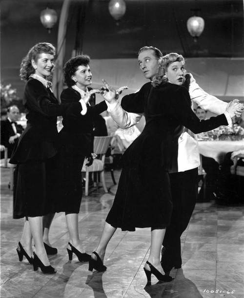 Andrew Sisters on a Dancing Hall Portrait Photo Print - Item # VARCEL692945