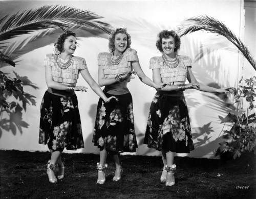 Andrew Sisters on Skirt Dancing Photo Print - Item # VARCEL692970