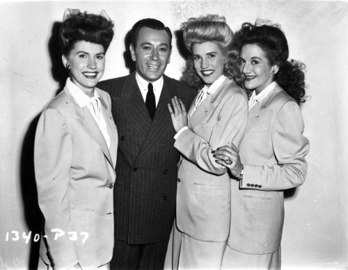 Andrew Sisters on Suit Happy Portrait Photo Print - Item # VARCEL692974