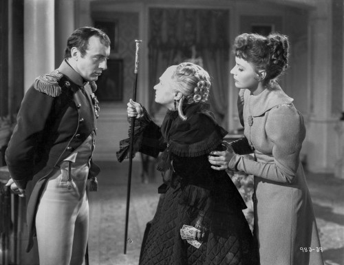 Greta Garbo with a Man and Lady Photo Print - Item # VARCEL693008