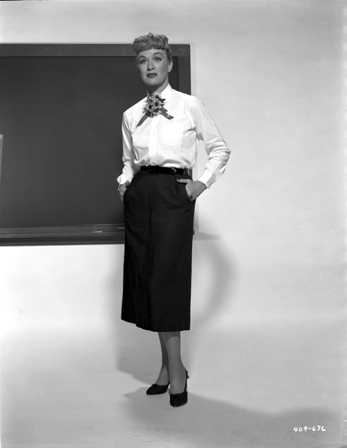 Eve Arden on Long Sleeve Top With Hands on Pocket Photo Print - Item # VARCEL693123
