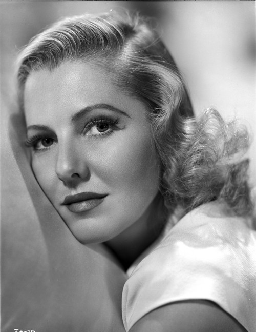 Jean Arthur on a White Top Portrait Photo Print - Item # VARCEL693161
