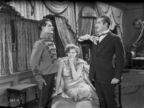 Greta Garbo Love Triangle Movie Scene Photo Print - Item # VARCEL693207