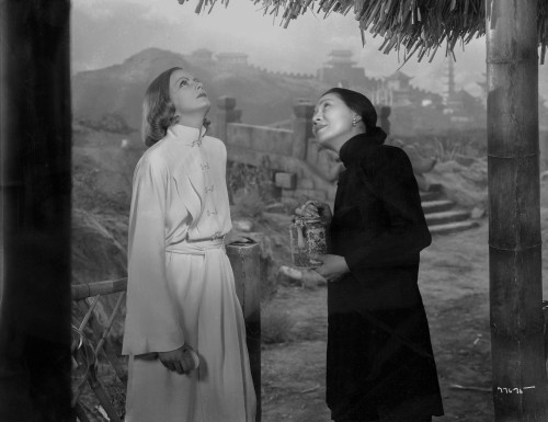 Greta Garbo with a Lady Looking Up Photo Print - Item # VARCEL693273