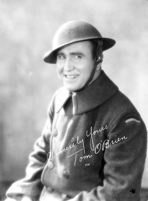 Tom O'Brien wearing a military uniform Photo Print - Item # VARCEL693276