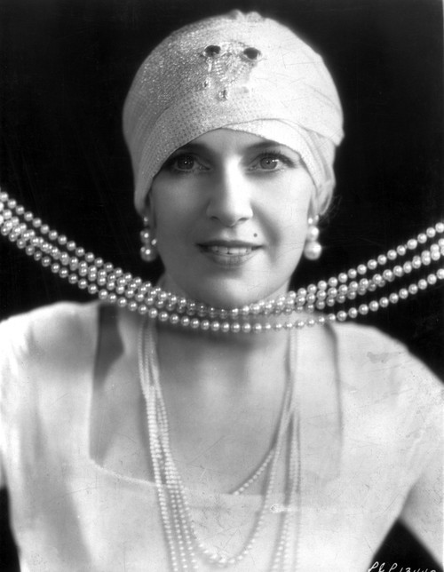 Olga Baclanova with Pearl Necklaces Photo Print - Item # VARCEL693307