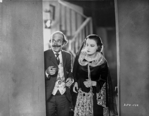 Greta Garbo on a Dress with a Man Photo Print - Item # VARCEL693332