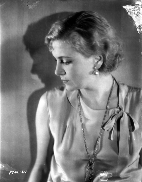 Olga Baclanova on See Through Top Portrait Photo Print - Item # VARCEL693343