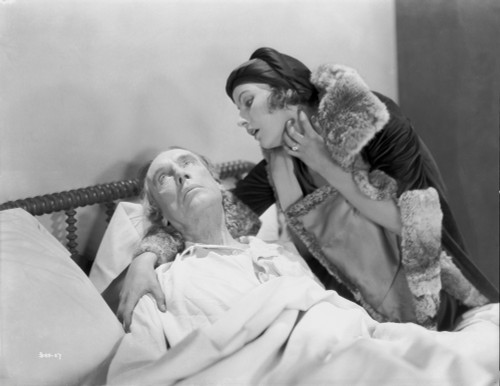 Greta Garbo Embracing an Old Man Photo Print - Item # VARCEL693354