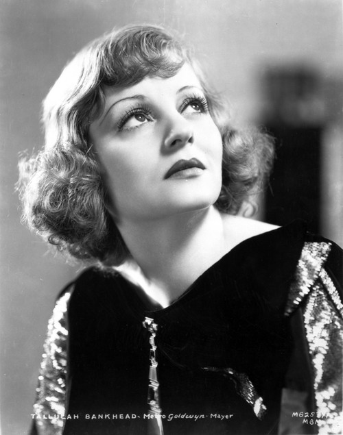 Talullah Bankhead Looking Up Portrait Photo Print - Item # VARCEL693382
