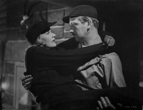 Greta Garbo Embracing a Man Photo Print - Item # VARCEL693410