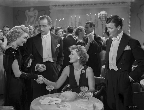 Greta Garbo Congratulating a Lady Movie Scene Photo Print - Item # VARCEL693426