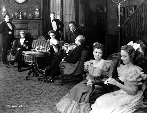 Talullah Bankhead Two Ladies in Gown and sitting Photo Print - Item # VARCEL693451