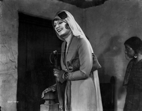 Greta Garbo wearing a Veil in a Side View Pose Photo Print - Item # VARCEL693461