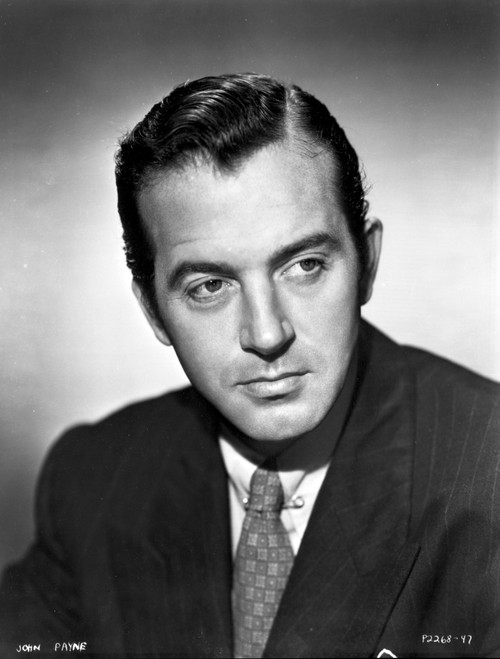 John Payne wearing a Suit in a Classic Portrait Photo Print - Item # VARCEL693503