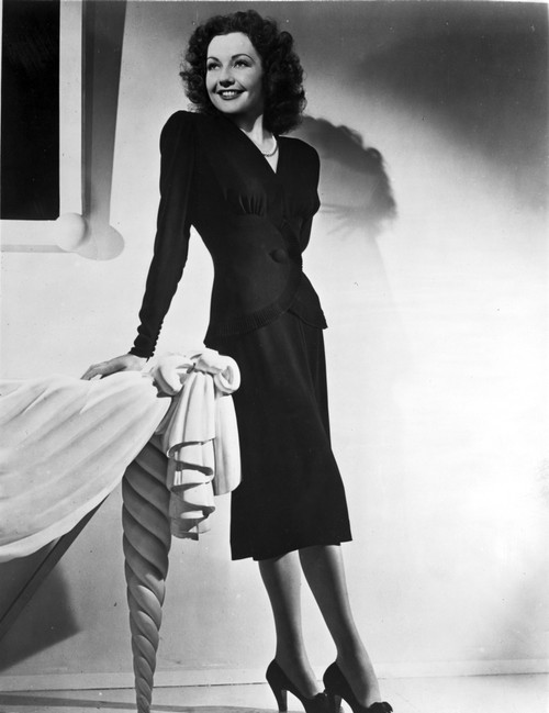 A portrait of Lynn Bari Photo Print - Item # VARCEL693632