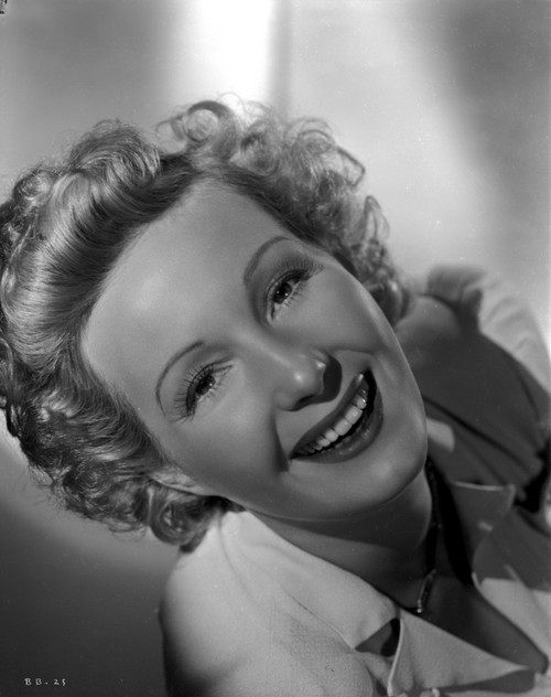 Binnie Barnes Looking Up and smiling Photo Print - Item # VARCEL693658
