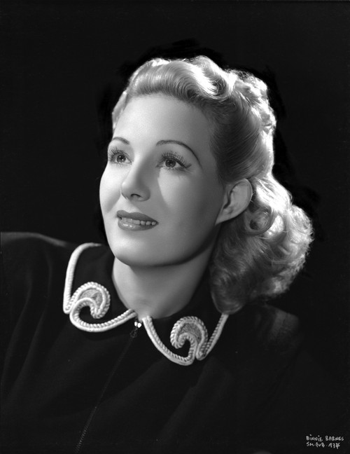Binnie Barnes Looking Away and Slightly smiling Photo Print - Item # VARCEL693671