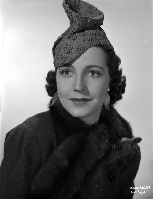 Mona Bari on a Head Dress posed and Slightly smiling Photo Print - Item # VARCEL693719