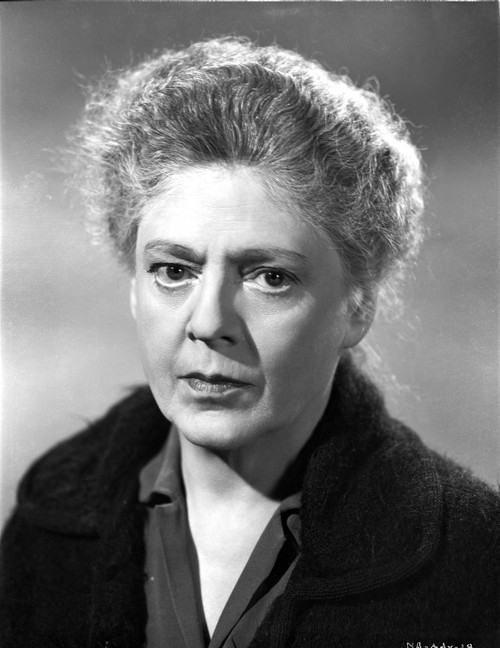 Ethel Barrymore on a Dark Top Staring Photo Print - Item # VARCEL693747