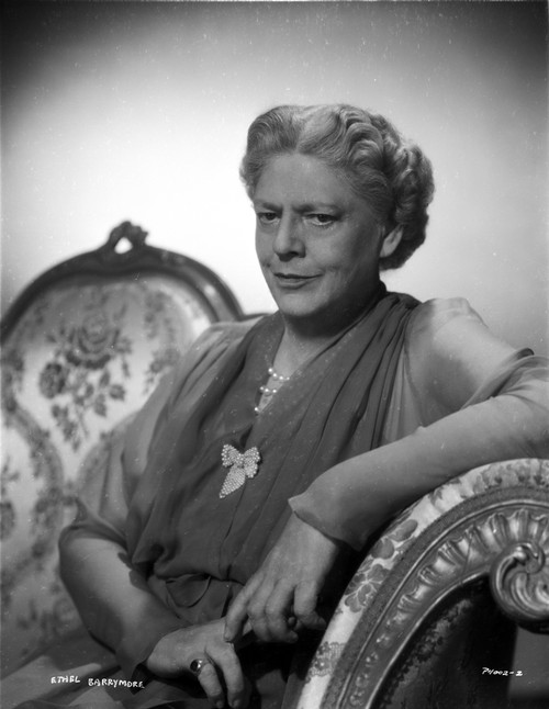 Ethel Barrymore sitting and posed Photo Print - Item # VARCEL693760