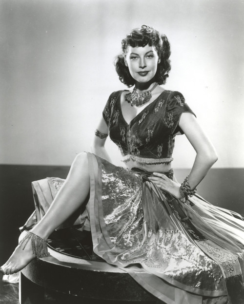 Ava Gardner wearing a Gown Slightly smiling Pose Photo Print - Item # VARCEL693763