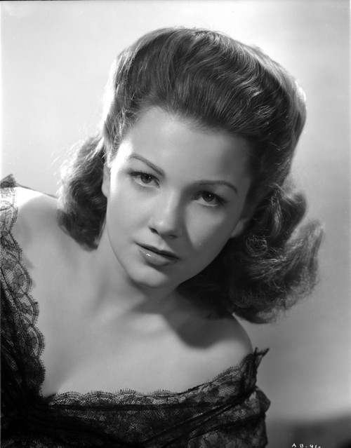Anne Baxter on a Dress Leaning and posed Photo Print - Item # VARCEL693805