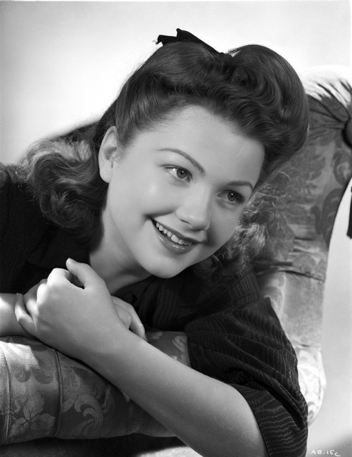 Anne Baxter Leaning and smiling Photo Print - Item # VARCEL693835