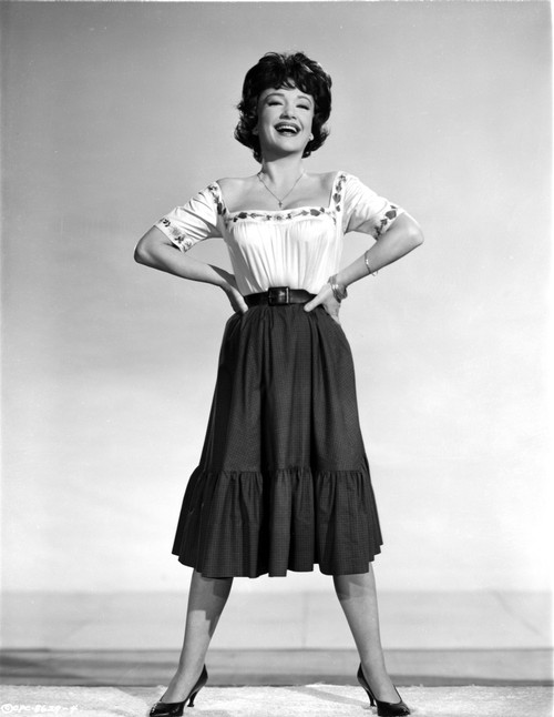 Anne Baxter posed in Portrait with Hands on Waist Photo Print - Item # VARCEL693907
