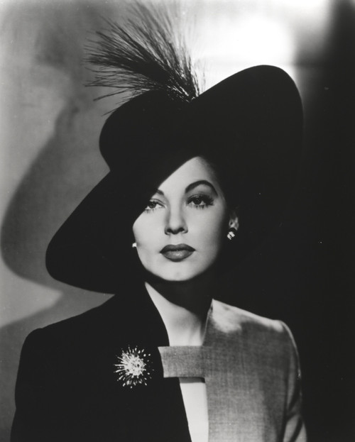Ava Gardner on a Hat Portrait Photo Print - Item # VARCEL693935