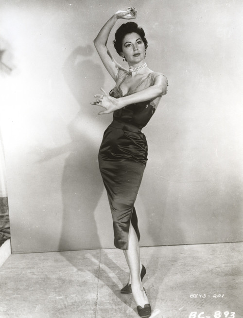 Ava Gardner on a Dress Portrait Photo Print - Item # VARCEL693932