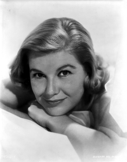 Barbara Bel-Geddes Leaning and smiling Photo Print - Item # VARCEL693938