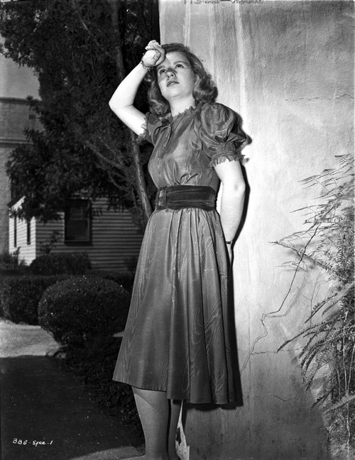 Barbara Bel-Geddes on a Dress and posed Photo Print