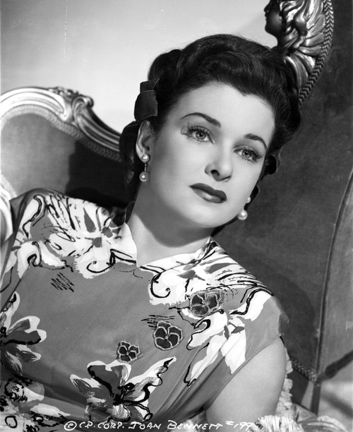 Joan Bennett on Printed Leaning Portrait Photo Print - Item # VARCEL694047
