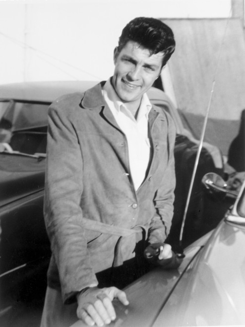 A Portrait Of Dale Robertson with Cars Photo Print